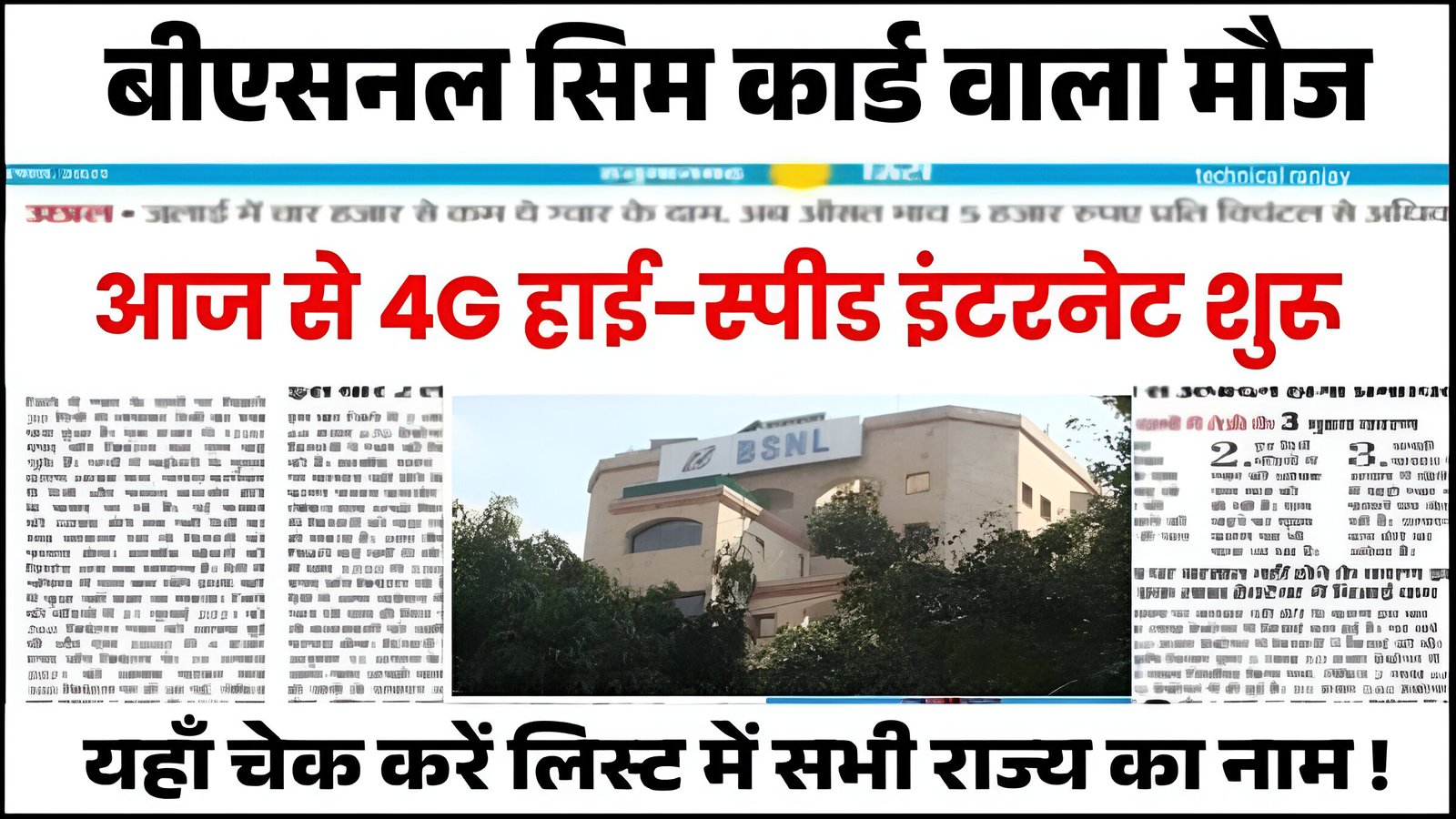 BSNL 4G Network